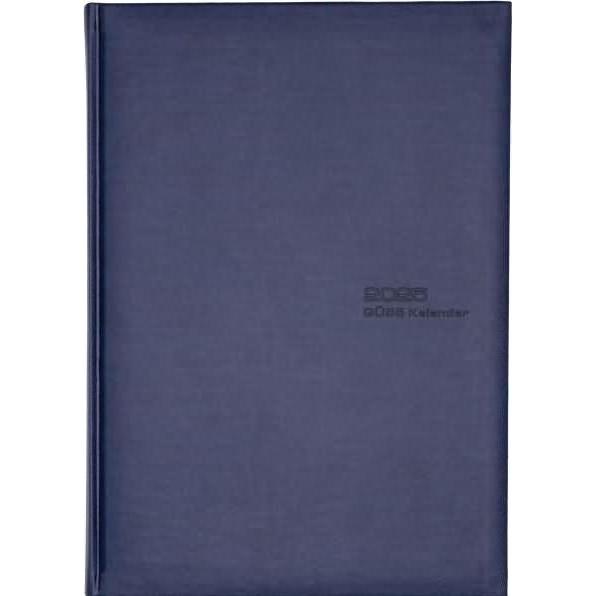 Thumbnail - Güss, Agenda, Buchkalender Euro-Timer 17,2x24cm 1 Woche/2 Seiten blau 2025 (Deutsch)