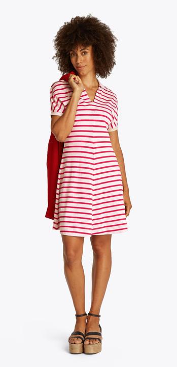 Image du produit Tommy Hilfiger Robe Polo Col V Lyocell (S)