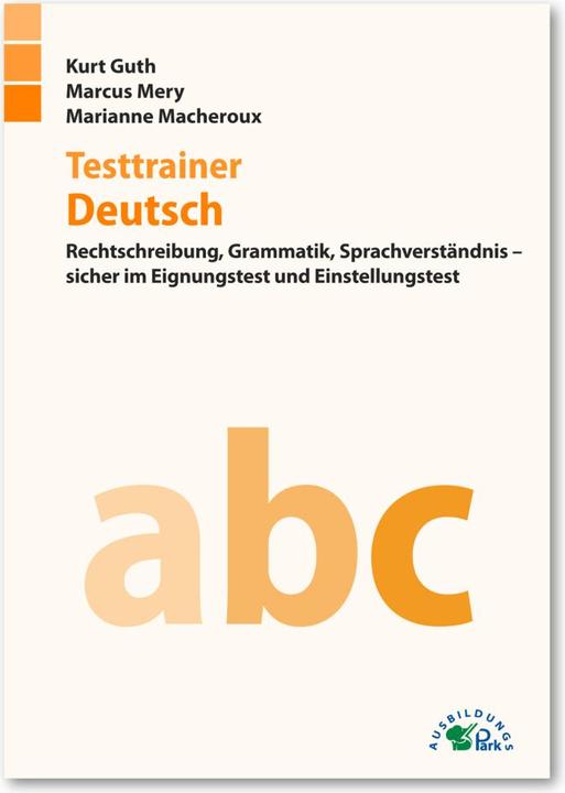 Produktbild Testtrainer Deutsch (Deutsch, Kurt Guth, Marcus Mery, Marianne Macheroux, 2024)