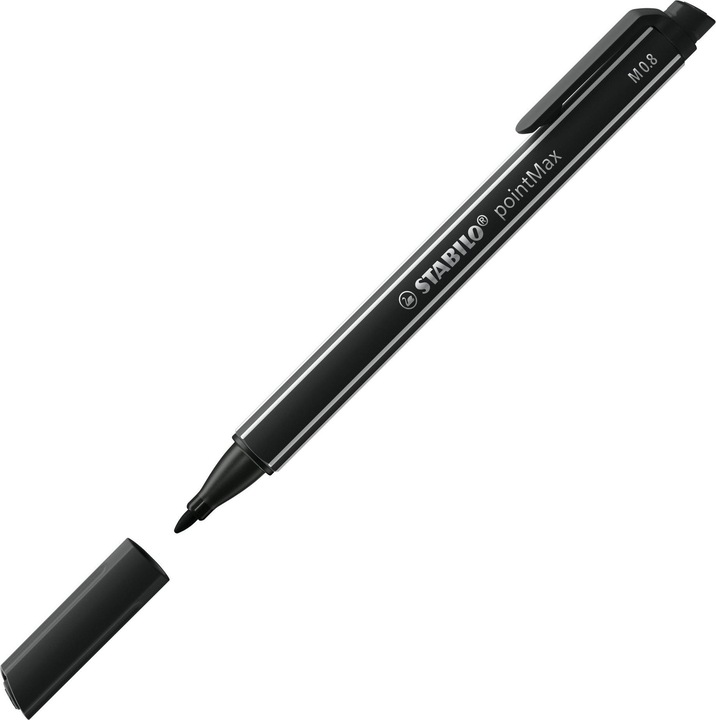 Produktbild STABILO pointMax Filzschreiber (Schwarz, 1 x)