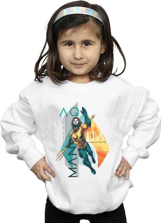 Produktbild Aquaman Tropical Icon Sweatshirt Mädchen (128)
