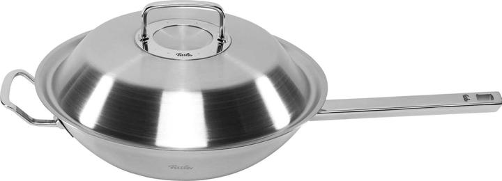 Produktbild Fissler Wok orig. profi col. 30cm mMD (30 cm, Wok Pfanne, Edelstahl)
