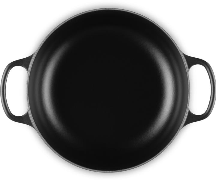 Produktbild Le Creuset Sauteuse Sig 24 cm Schwarz (Gusseisen, 24 x 14.70 cm)