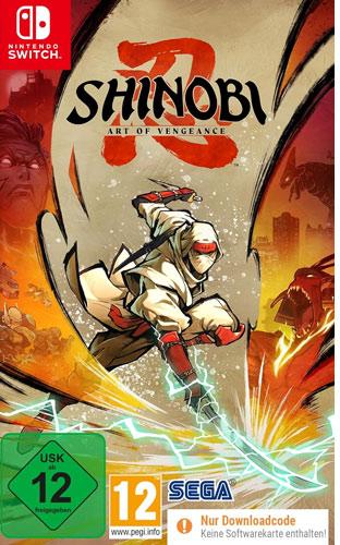Actual product image Sega SHINOBI: Art of Vengeance (Code in a Box) (Switch) (Switch, DE)