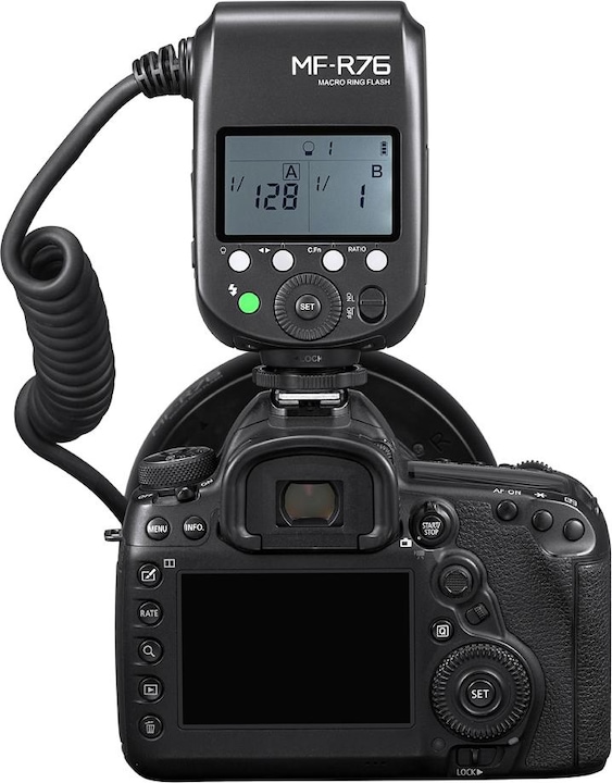 Actual product image Godox MF-R76 (Macro flash, Canon, Nikon, Sony, Fuji, Olympus, Pentax, Panasonic)