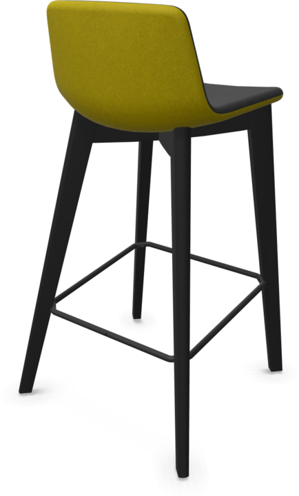Black, Ash stained black, Mustard