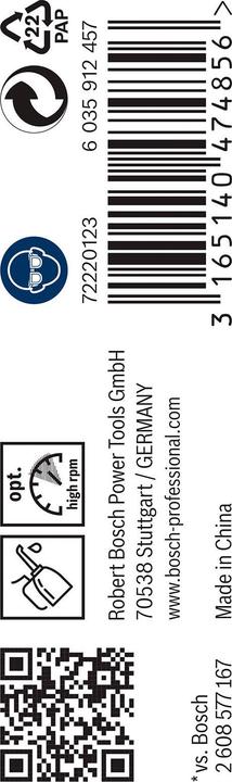 Actual product image Bosch Professional Zubehör PRO Metal HSS-G twist drill, 2.9 x 33 x 61 mm (2.9 mm)