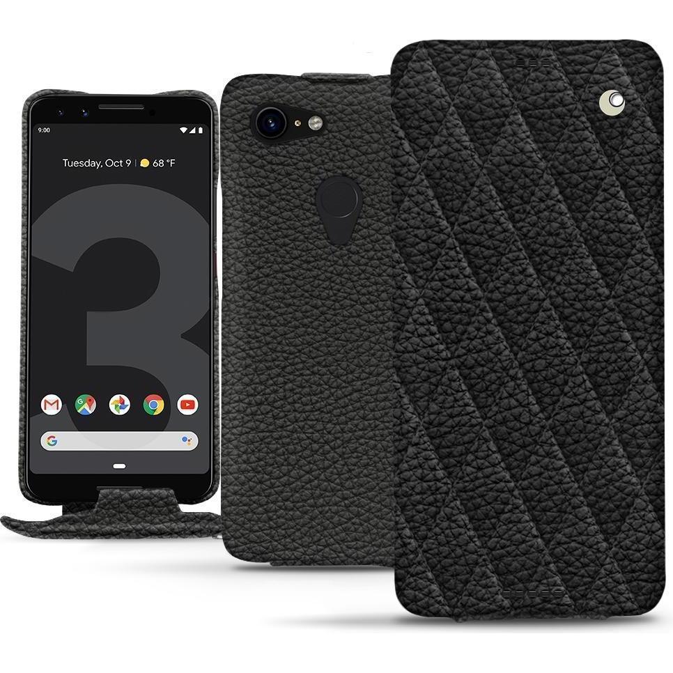 Noreve Lederschutzhülle vertikal (Google Pixel 3 XL), Smartphone Hülle, Schwarz
