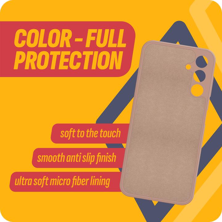 Produktbild Cazy Silikon Hülle Kompatibel mit Samsung Galaxy A15 / A15 5G - Soft TPU Schutz - (Samsung Galaxy A15, Samsung Galaxy A15 5G)