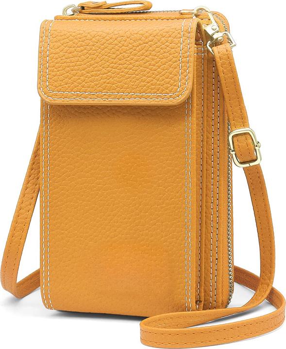 Only-Bags.Store Handy Umhängetasche mit Geldbörse PU Leder