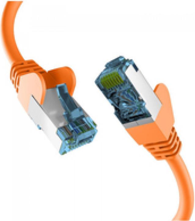 M-Cab CAT7 ORANGE 10M RAW CAB RJ45 (S/FTP, CAT7, 10 m)