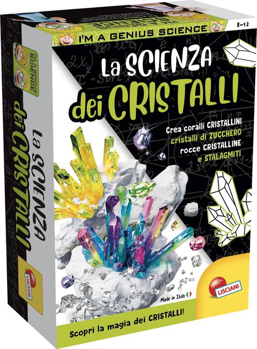 Actual product image Lisciani 100217 - - I'M A GENIUS SCIENZA POCKET LA SCIENZA DEI CRISTALLI