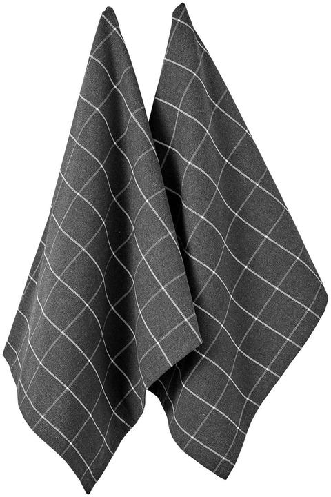 Produktbild Ladelle 2er-Set recycelte Küchentücher Eco Check (45 x 70 cm)