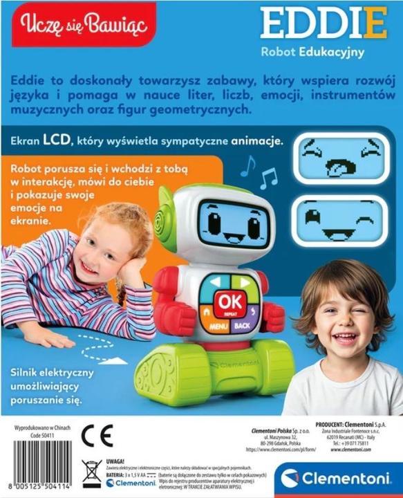 Image du produit Clementoni Edukacyjny Robot Eddie