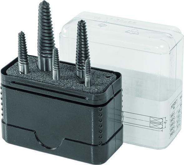 Image du produit HAZET Jeu d'extracteurs des vis 840/5 ∙ Nombre d'outils : 5