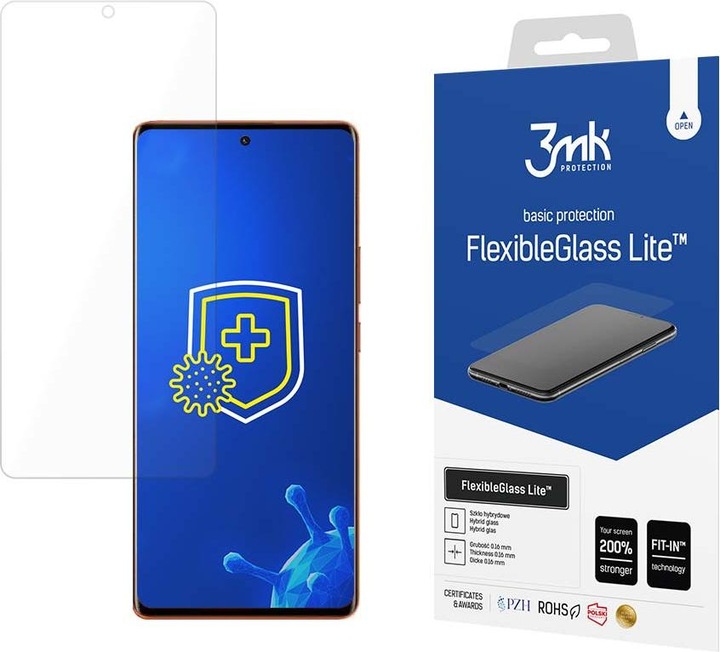 Actual product image 3MK FlexibleGlass Lite Display Film (1 Piece, Vivo X80 Pro)
