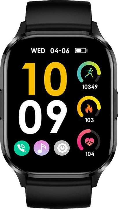 Productafbeelding Konrow K-Watch (aangesloten horloge - 2,01" - ingebouwde microfoon) Zwart