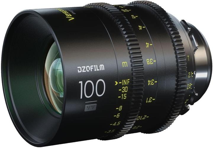 Actual product image Dzofilm Vespid Prime 100mm T2.1 Cinema Lens (full size)