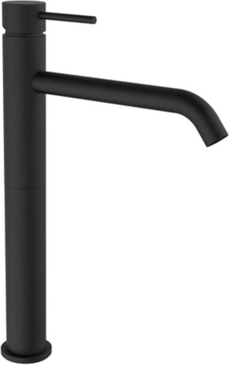 Matt black paint finish