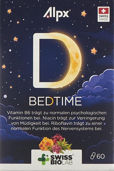 Actual product image Alpx BEDTIME Kaps Ds 60 Capsules (60 Piece, Capsules, 51 g)