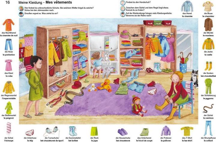 Actual product image Mein Bilderwörterbuch, Deutsch - Französisch, m. Audio-CD (French, German, Martina Ducqué, 2016)