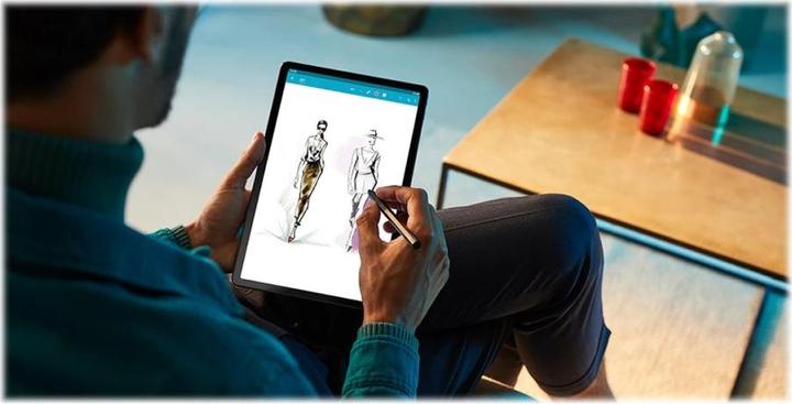 Actual product image Lenovo Tab P11 5G (5G, 11", 128 GB, storm grey)