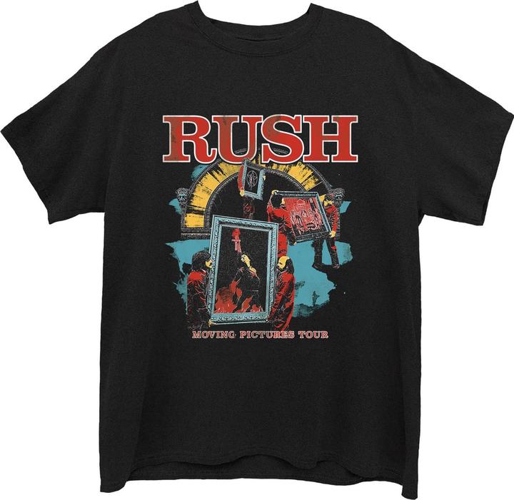 Immagine prodotto Rush Maglietta unisex per adulti in cotone Moving Pictures (XL)