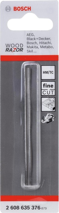 Immagine prodotto Bosch Professional Zubehör Lama di pialla, 82 mm, affilata, diritta, in carburo, 40°, 1 pz.