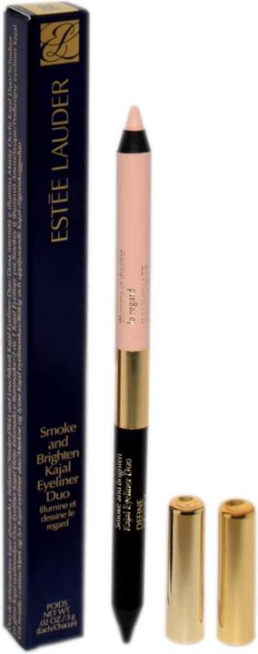Actual product image Estée Lauder Smoke & Brighten Eyeliner Duo No 04 (04 Noir, Cream)