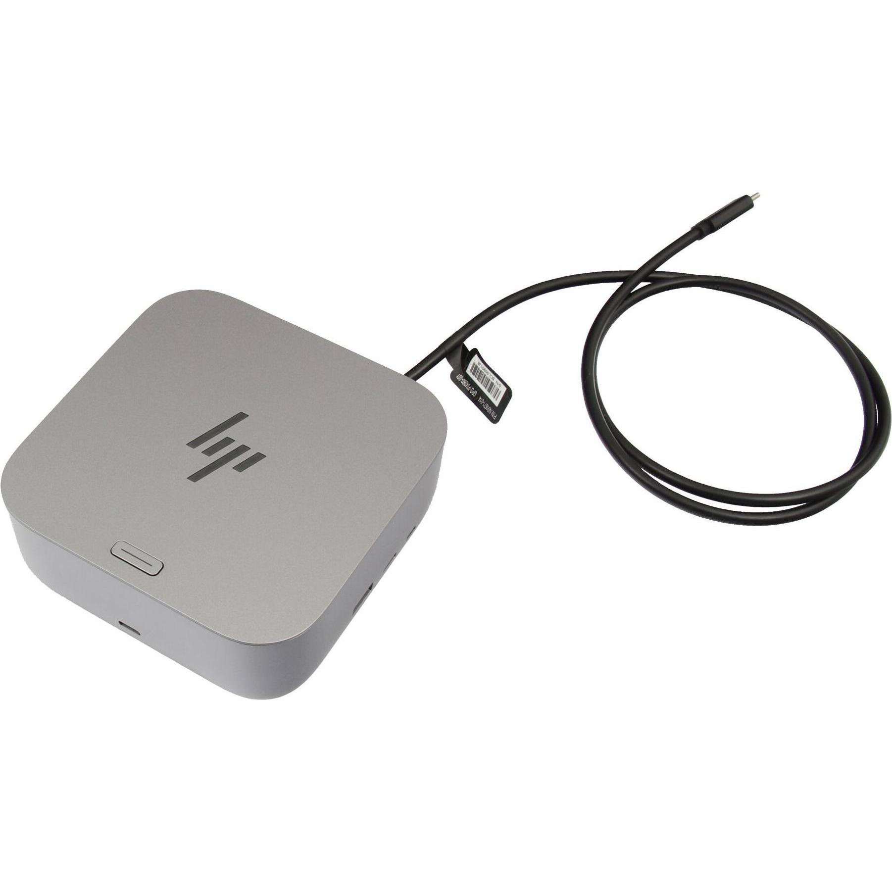 HP 9X472UT#ABB, Dockingstation + USB Hub, Schwarz