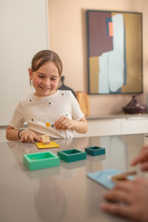 Actual product image BS Drewniana gra zręcznościowa Wyrzutnia żetonów