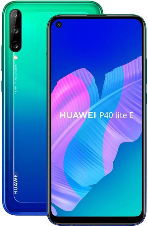 Produktbild Huawei P40 Lite E (64 GB, Aurora Blue, 6.39", Hybrid Dual SIM, 4G)