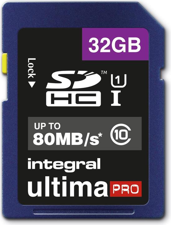 Productafbeelding SDHC kaart 32GB cl10 (32 GB, SD, U1, UHS-I)