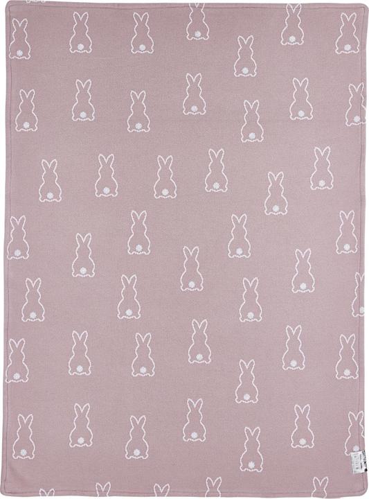 Valeurs nutritives et ingrédients Meyco X MrsKeizer Couverture bébé velours Rabbit lilas