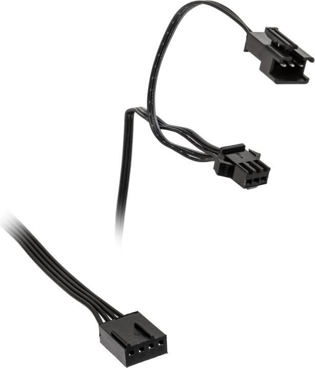 Actual product image Phanteks SK PWM D-RGB fan, pack of 3 - 120mm, black/white (120 mm, 3 x)
