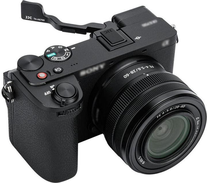 Actual product image JJC TA A6700 BLACK ThumbsÂ UpÂ Grip (Handgrip)