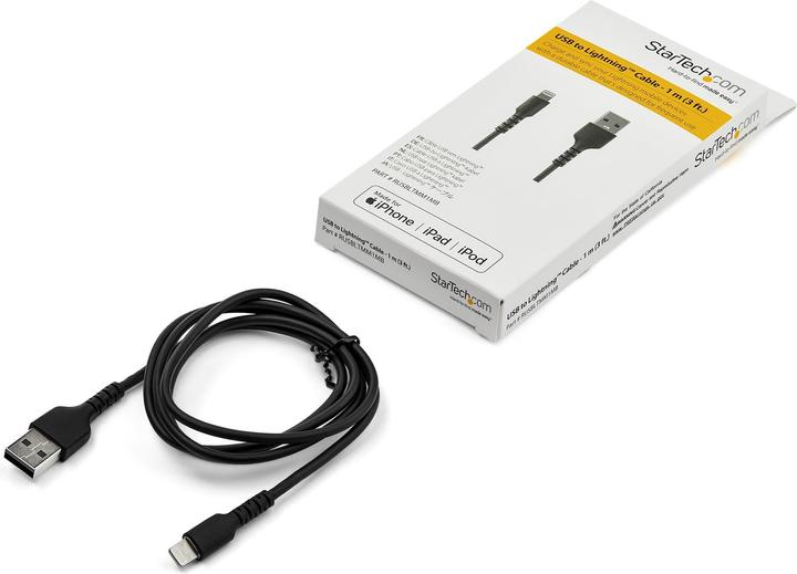 Image du produit StarTech 3.3 ft. (1 m) USB to Lightning Cable - A (1 m, USB 2.0)