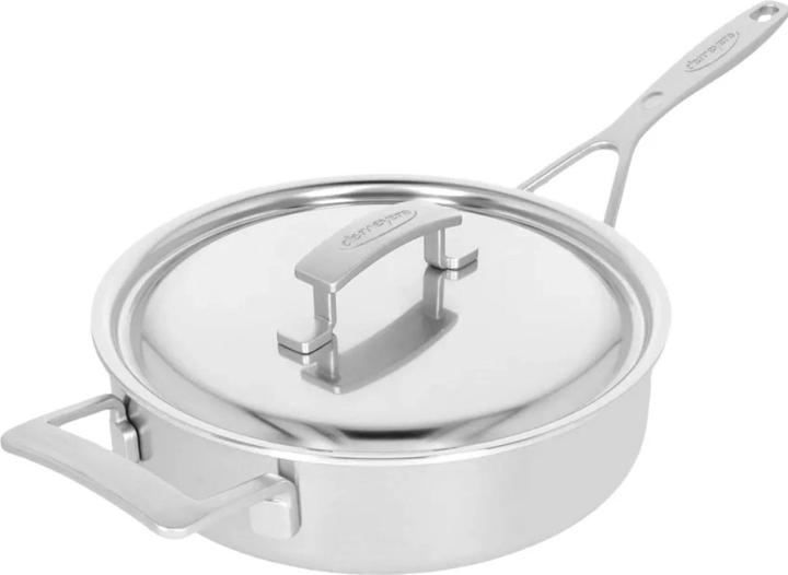 Actual product image Demeyere Industry 5 Saucepan low with lid D24cm 2.8lt (24 cm, Saucepan, Stainless steel)