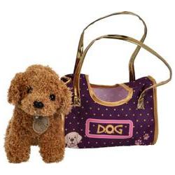 Pluchiez Plüsch Hund In Tasche