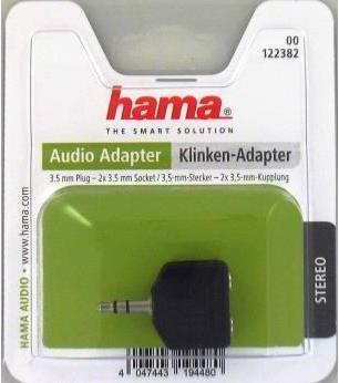 Image du produit Hama jack 3,5 mm - jack 3,5 mm (Séparateur audio)