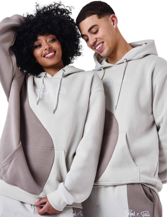 Produktbild Project X Paris zweifarbiges kapuzensweatshirt im weensti (L)