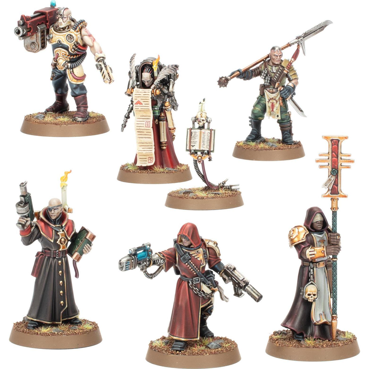 Games Workshop Warhammer 40k - Agents Imperiaux Suite Inquisitoriale (Kunststoff)