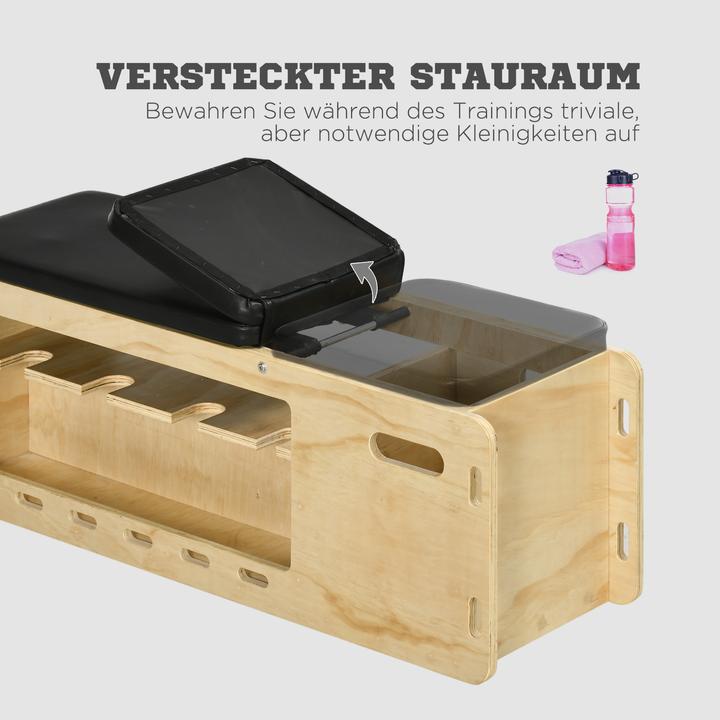 Produktbild Homcom Hantelbank mit Hantelablage