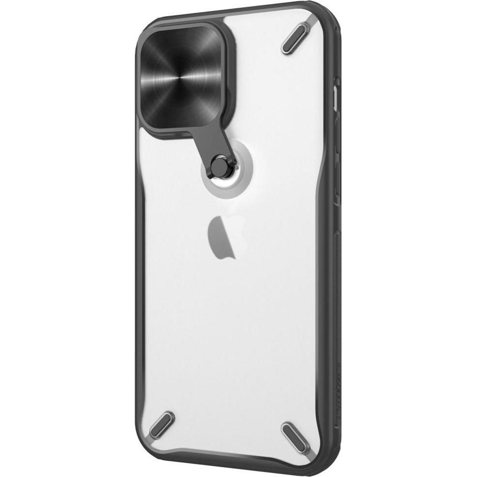 Nillkin Cyclops Series Kickstand Hülle (Apple iPhone 13 Pro Max), Smartphone Hülle, Schwarz