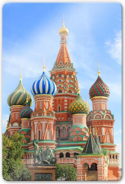 Produktbild Trenddeko St. Basilius Kathedrale Moskau (40 x 60 cm)