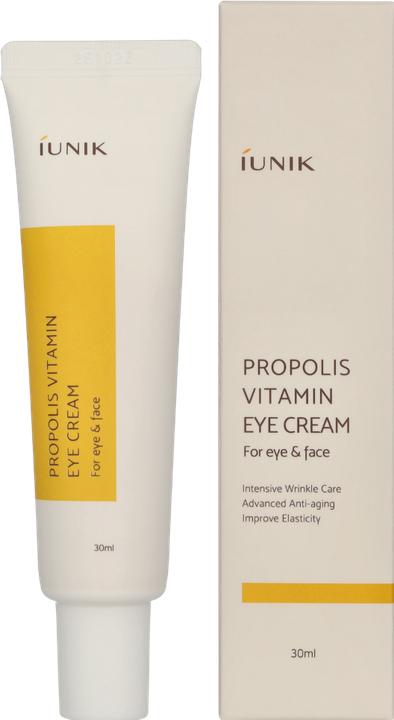 Image du produit iUNIK Propolis Crème Vitaminée pour les Yeux et le Visage 30ml (Soin des yeux Sérum, 30 ml)