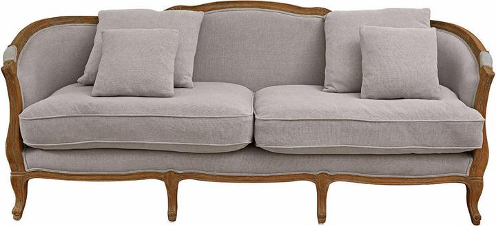 Produktbild Loberon Sofa Monneville hellgrau (3-Sitzer)