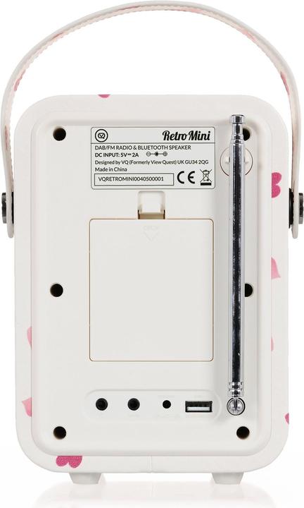 Actual product image View Quest Retro Mini (DAB+, Bluetooth)