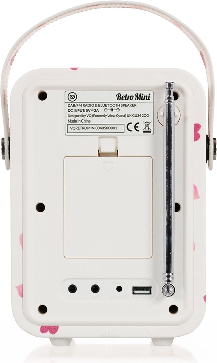 Actual product image View Quest Retro Mini (DAB+, Bluetooth)