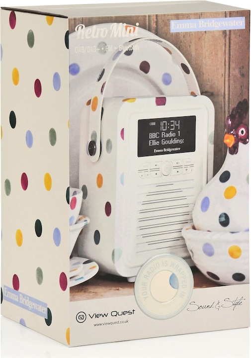 Actual product image View Quest Retro Mini (DAB+, Bluetooth)